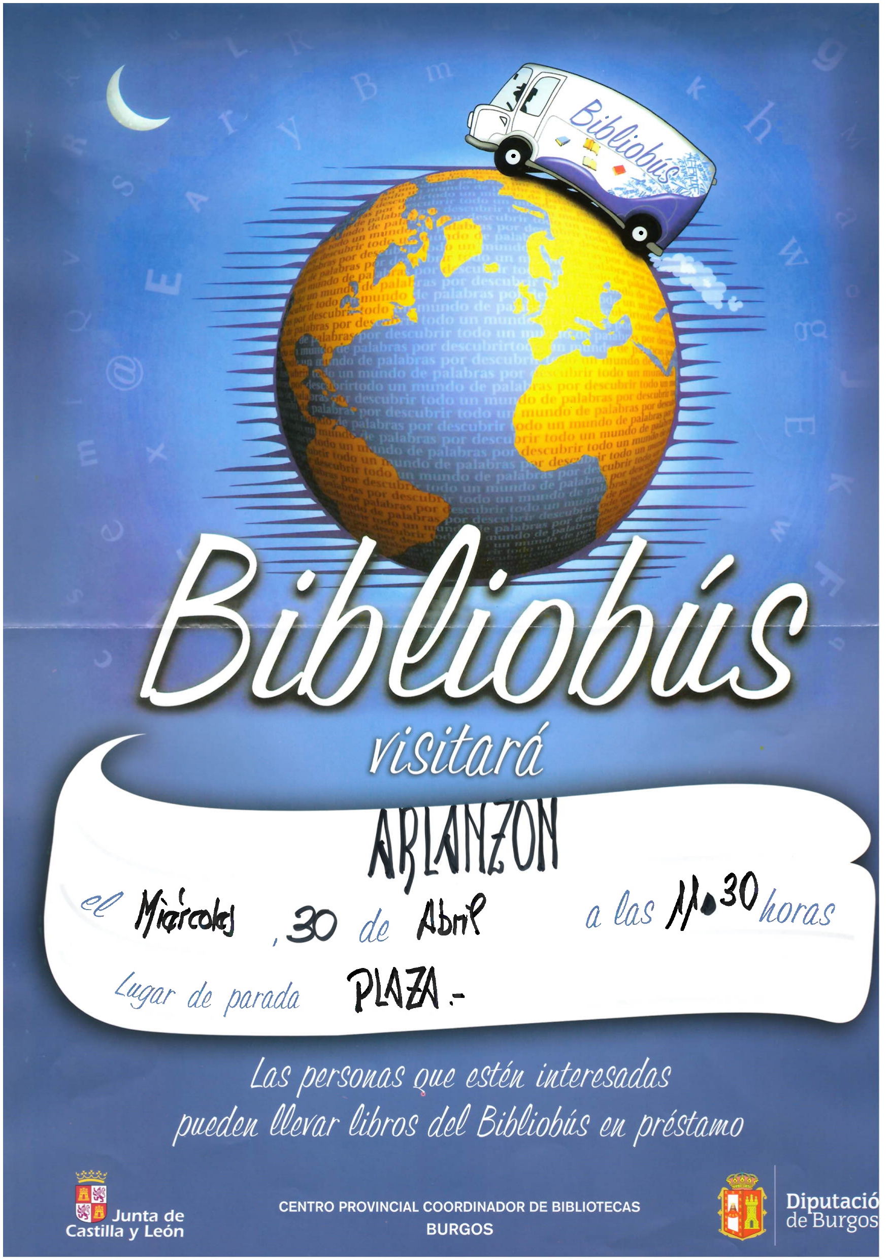 BIBLIOBÚS 30-04-2025